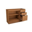 Ver imagem 3 de Balcão de Pia 2 Portas 3 Gavetas 120 Cm R626 Linha Ciela Kappesberg - Canela