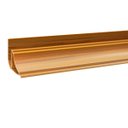 Ver imagem 2 de Meia Cana Pvc 8mmx38mmx3,00m 5 Un Bariri - Tk:cerejeira