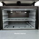Ver imagem 5 de Fogão 4 Bocas Cefaz com Forno e Chapa Linha Gold Alta Pressão CFZG-128C