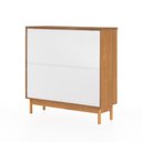 Ver mais imagens de Sapateira Kaki 4 Portas 105 cm X 35 cm Louro Freijó