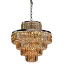 Ver imagem 1 de Lustre Dijon Cristal 55cmx70cm Bella Iluminação