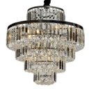 Ver imagem 1 de Lustre Dijon Cristal 54cmx51cm Bella Iluminação