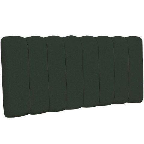 Cabeceira Cama Box Painel Casal 140 Cm Dubai Verde Musgo