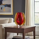 Ver imagem 6 de Vaso de Murano Colorido Grande para Decoração 22cm, Peça Decorativa.