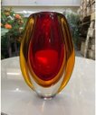 Ver imagem 5 de Vaso de Murano Colorido Grande para Decoração 22cm, Peça Decorativa.