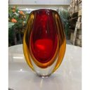 Ver imagem 2 de Vaso de Murano Colorido Grande para Decoração 22cm, Peça Decorativa.