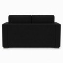 Ver imagem 7 de Sofá Namoradeira Moderno 3 Lugares Sala Estar Recepção Confortável Suede:Suede Preto