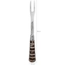 Ver imagem 4 de Garfo Trinchante para Churrasco Inox Trinchar Carne Grande