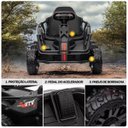 Ver imagem 5 de Mini Kart Elétrico Infantil com 4 Motores 24v até 50kg Bateria Recarregável Controle Remoto para Pai