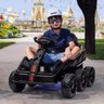 Mini Kart Elétrico Infantil com 4 Motores 24v até 50kg Bateria Recarregável Controle Remoto para Pai - 10