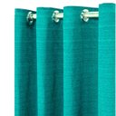 Ver imagem 1 de Cortina Rústica 300x250 Tiffany Ilhós Cromado Admirare