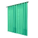 Ver imagem 3 de Cortina Rústica 300x250 Tiffany Ilhós Cromado Admirare