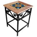 Ver imagem 1 de Banco Madeira Mesinha para Área Gourmet Churrasco Jardim Ladrilho S01