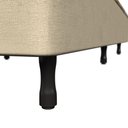 Ver imagem 4 de Base Box Solteiro Americano C/ Cama Aux. Suede Bege 96x203