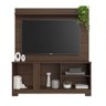 Estante para Tv até 56 Polegadas União Candian 2 Portas Café/off White - Jcm Móveis - 3