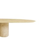 Ver imagem 2 de Mesa de Jantar Oásis Orgânica Cilíndrica Carvalho 244x137 Cm