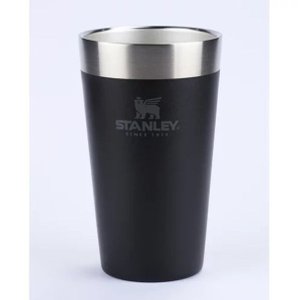 Copo sem Tampa Cerveja Chopp 473ml Stanley - Matte Black