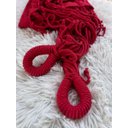 Ver imagem 2 de Rede de Dormir Casal Balanço de Algodão Reforçada 3,80m X 1,50m Varias Cores:vermelho