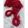 Rede de Dormir Casal Balanço de Algodão Reforçada 3,80m X 1,50m Varias Cores:vermelho - 2