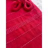 Rede de Dormir Casal Balanço de Algodão Reforçada 3,80m X 1,50m Varias Cores:vermelho - 4