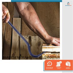 Pé de Cabra 600mm X 16mm em Aço Carbono Ferramenta para Alavancagem e Demolição - Starfer - 6