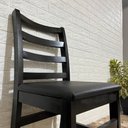 Ver imagem 5 de Kit 2 Cadeiras Estofadas Premium Cor:preto