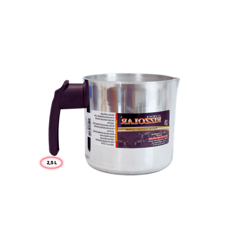 Canecão Vida Longa Alumínio Grosso Nº 16 Rizzolar - 2,5 Litros: Praticidade e Design Elegante para S