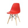 Cadeira Eames Polipropileno Base Madeira Eiffel Espresso Móveis - 1