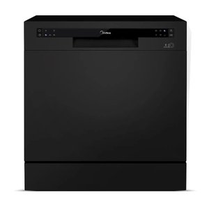 Lava Louças Midea 8 Serviços Preta DWA08P1 – 127 Volts