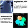 Fidget Toy Bolinha Globble Anti Stress de Apertar do Tiktok Luminosa Fluorecente Gruda Teto e Parede - 4