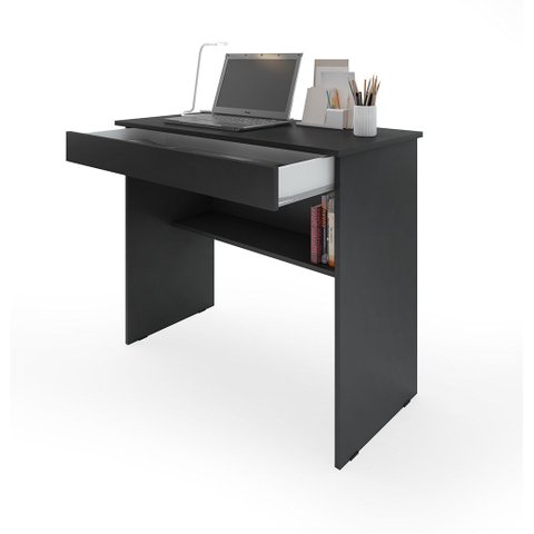 Mesa Computador Notebook Escrivaninha Vitoria Preta
