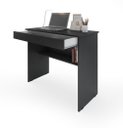 Ver imagem 1 de Mesa Computador Notebook Escrivaninha Vitoria Preta