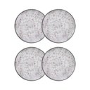 Ver imagem 1 de Conjunto 4 Pratos Sobremesa 19cm Porcelana Floralis Tramontina