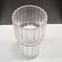 Ver imagem 2 de Vaso Decorativo Enfeite Planta Redondo Eco Crystal 29x13x13cm Transparente