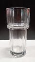 Ver imagem 4 de Vaso Decorativo Enfeite Planta Redondo Eco Crystal 29x13x13cm Transparente