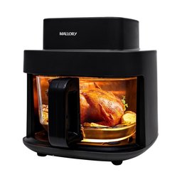 Fritadeira Elétrica Mallory 4,5 Litros Smartglass Preto 220v - 2