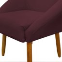 Ver imagem 5 de Poltrona Decorativa para Sala Recepção Manicure Consultório Stella Suede