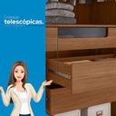 Ver mais imagens de Guarda Roupa Casal Ele e Ela 8 Portas Jatobá/areia com Pés - Santos Andirá