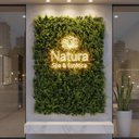 Ver imagem 7 de 6 Quadros Verdes Artificiais Samambaia Eucalipto (60x40) Jardim Vertical Interno Folhagem Premium