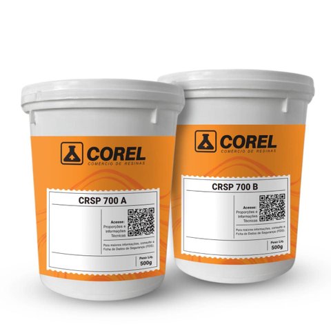 Kit Crsp 700 Borracha de Platina (500 G + 500 G)