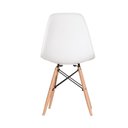 Ver imagem 4 de Cadeira Eames em Madeira e Pp Branca