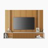 Home Suspenso Painel P/ Tv até 85" Empire Hb Móveis - Cinamono/off White - 7