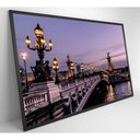 Ver imagem 4 de Quadro Ponte Alexandre Iii Paris 120x80 Cm Adesivo