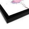 Quadro Decorativo Bailarina Color - 32,5x23cm (Moldura caixa em laca preta) - Arte Maníacos - 2