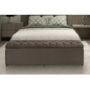 Ver imagem 2 de Calçadeira Baú Imperatriz 100 cm Suede Marrom Claro