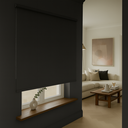 Ver imagem 1 de Cortina Persiana Rolo Blackout 100 X 100 Cm Janela do Quarto Cor:preto