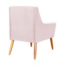 Ver imagem 4 de Poltrona Ariane Luxo Suede Rosa Bebê