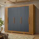 Ver imagem 1 de Guarda-Roupa Casal 8 Portas 4 Gavetas Diplomata Moval