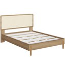 Ver imagem 2 de Cama Casal Queen com Cabeceira Palhinha 158cm Moss A03 Hanover - Lyam Decor