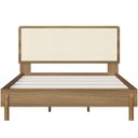 Ver imagem 7 de Cama Casal Queen com Cabeceira Palhinha 158cm Moss A03 Hanover - Lyam Decor